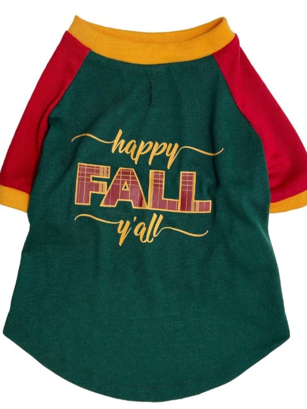Dog Shirt for Medium Size Dogs "Happy Fall Y'all"  17-19 In.  New on Hanger